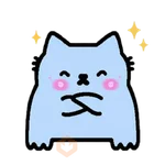 Nub Cat Kawaii Emojis✨💙🐾