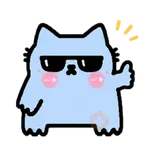 Nub Cat Kawaii Emojis✨💙🐾