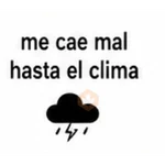 Texto Brat Enojo con todos 😡