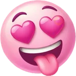 iPhone emoji pink
