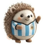 Cute Erizo Argentina 🦔🇦🇷