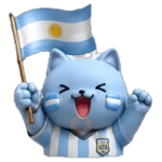Nub Nub Cat 3d Argentina 🇦🇷🐾✨