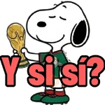 Snoopy México Mundial 2026 ⚽🇲🇽