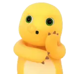 🟡 Nailong Dino Kuning 🌿🦖2️⃣
