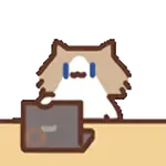 Gato Godín de oficina 🐱🖥️👔 XD