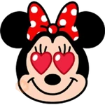 Minnie Mouse Emoji ✨🎀💓