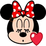 Minnie Mouse Emoji ✨🎀💓