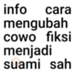 Stiker Saya