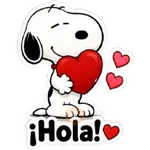 Snoopy con Cariño 🐾💕