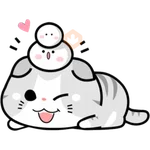 Mochi & cats 😻