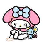 My Melody & Kuromi 💜💗✨