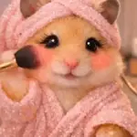 🐹💄 Hámster Maquillándose 💅🏻💋
