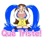 Niña kawai con texto 🌈🎀✨