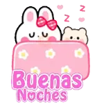 Conejito Kawaii con texto🐇💬✨🌈