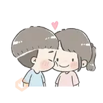 Amor Couple Chibi ✨🌈❤