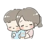 Amor Couple Chibi ✨🌈❤