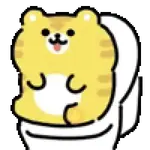 Animals in the bathroom🐾✨🚽