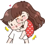 Pareja de Amor Chibi ❤️🌈✨