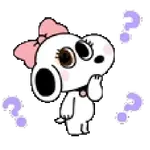 Snoopy 🐾🩷 Belle 🐾🩷