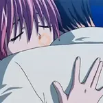 Anime hugs