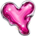 emoji metalic y2k