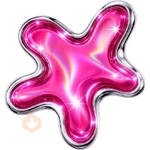 emoji metalic y2k