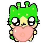 Gato Alien Verde 💚👽