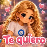 Niña Kawaii 💖✨Frases/texto