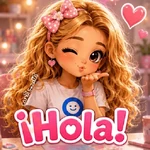 Niña Kawaii 💖✨Frases/texto
