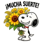 🌻Snoopy Flores Buenas Vibras🌻