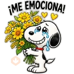 🌻Snoopy Flores Buenas Vibras🌻