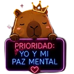 Capibaras led de Amor y Caos♥️