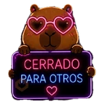 Capibaras led de Amor y Caos♥️