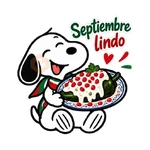 Snoopy Mes Patrio Viva México🇲🇽