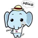 **Thai Elephant** 🐘🌈 