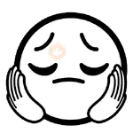 White emoji HD ✨⚪