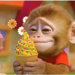 Monito divertido Bebé 🐒✨