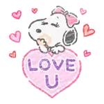 Snoopy Love 🐶🤍🖤