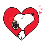 Snoopy Love 🐶🤍🖤