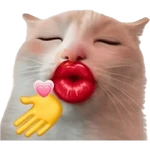emoji iphone cat kucing