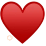 emojis vermelhos do iphone