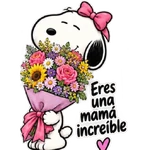 Snoopy Feliz Día, Mamá 💐