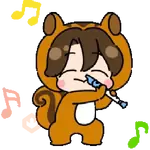 Ardilla 🐿️📲 Animadas