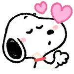 Snoopy Emoji💕💙