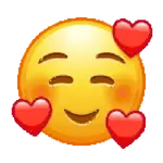 Emoji enamorado