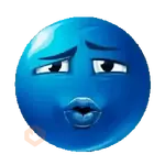 Emoji Azul