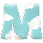 Letras ♡ Nubes 