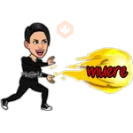 Bitmoji de Mal Humor 