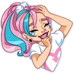 💠🌺Chica Bi-Color 🌺💠 