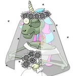 Unicornio Zombie 